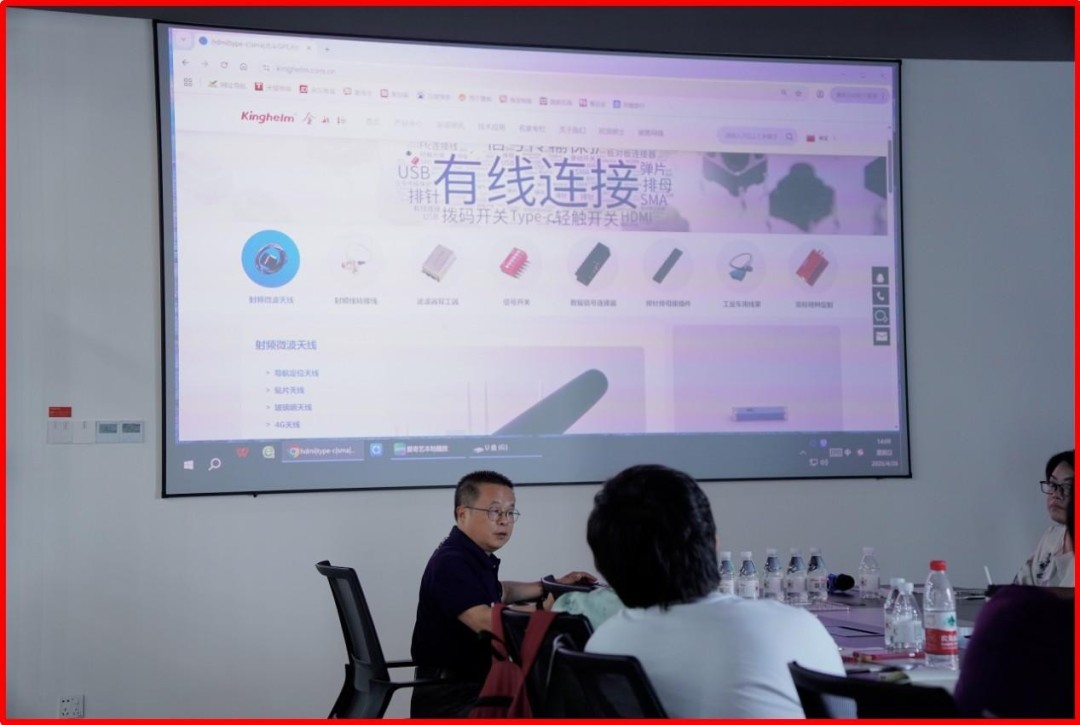 Chief Engineer Mr. Qin (first from left) delivering knowledge training to members of the Shared Procurement Alliance