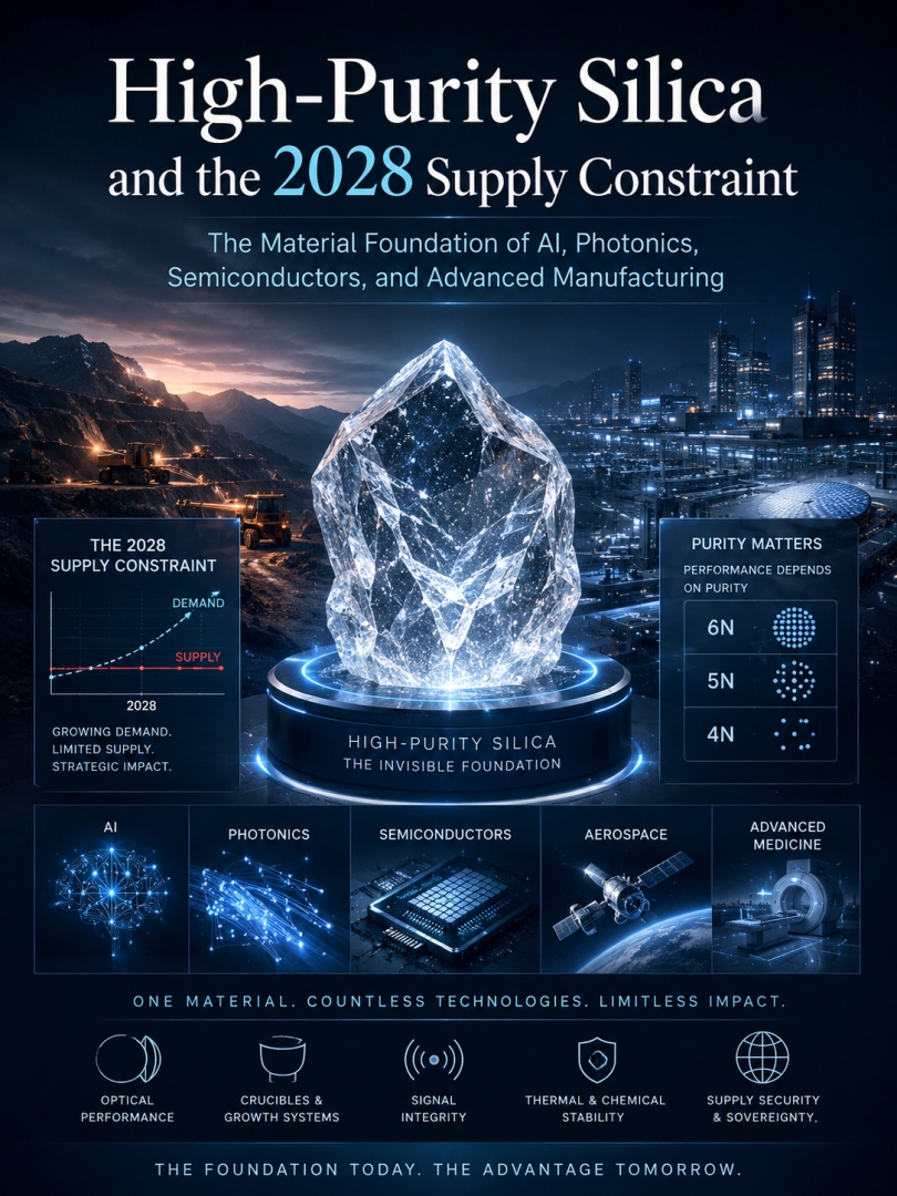 The AI Supply Chain's Hidden Bottleneck: Why Ultra-High-Purity Silica May Define the Next Decade The AI Supply Chain's Hidden Bottleneck: Why Ultra-High-Purity Silica May Define the Next Decade