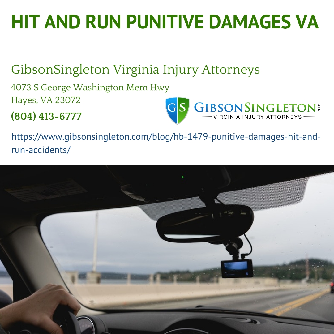 Gloucester County Car Accident Attorney Ken Gibson Explains Virginia's New HB 1479 Punitive Damages Law for Hit-and-Run Cases Gloucester County Car Accident Attorney Ken Gibson Explains Virginia's New HB 1479 Punitive Damages Law for Hit-and-Run Cases
