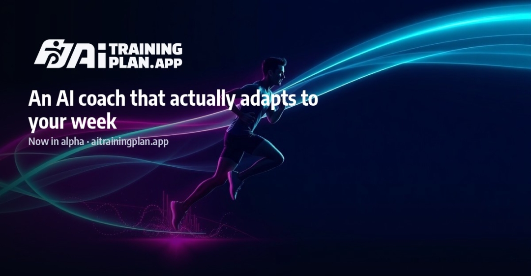 AI Training Plan Opens Its Alpha: an AI Coach That Adapts to the Training Week AI Training Plan Opens Its Alpha: an AI Coach That Adapts to the Training Week