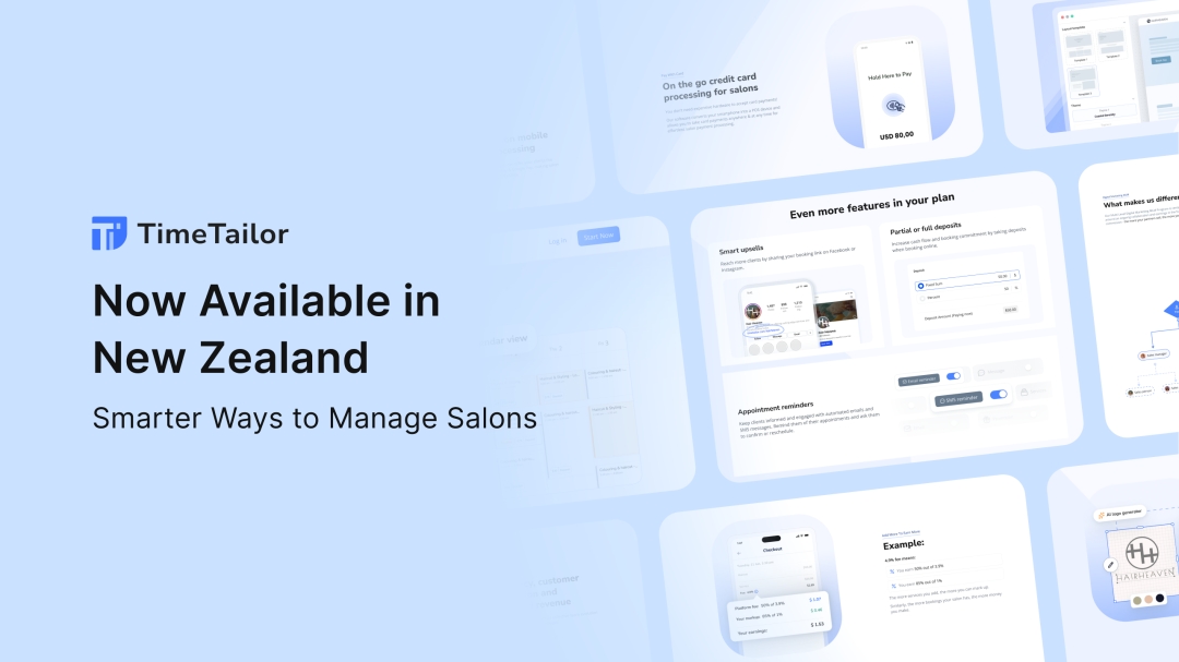 TimeTailor Salon Software Launched in New Zealand TimeTailor Salon Software Launched in New Zealand