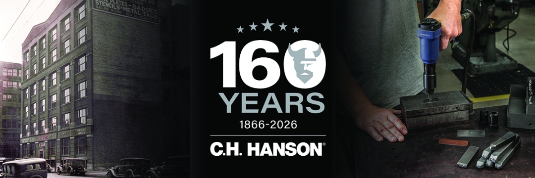 C.H. Hanson Marks 160 Years of Industrial Marking, Stamping & Identification Tools