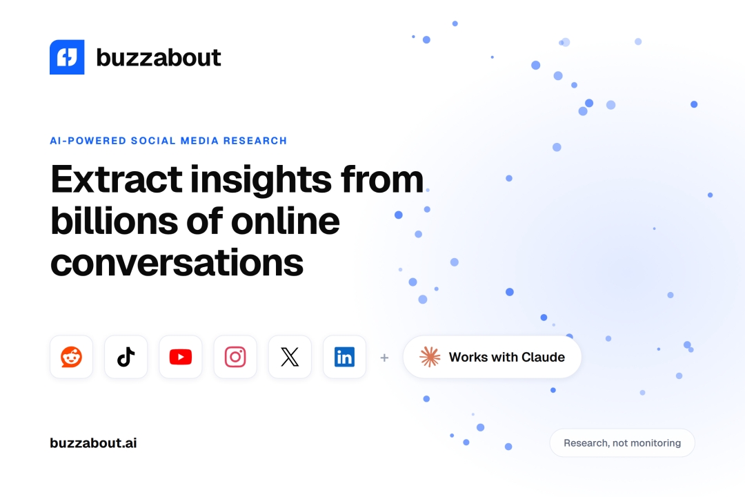 Buzzabout Expands AI Social Media Research Platform as Marketers Move Beyond Social Listening Buzzabout Expands AI Social Media Research Platform as Marketers Move Beyond Social Listening
