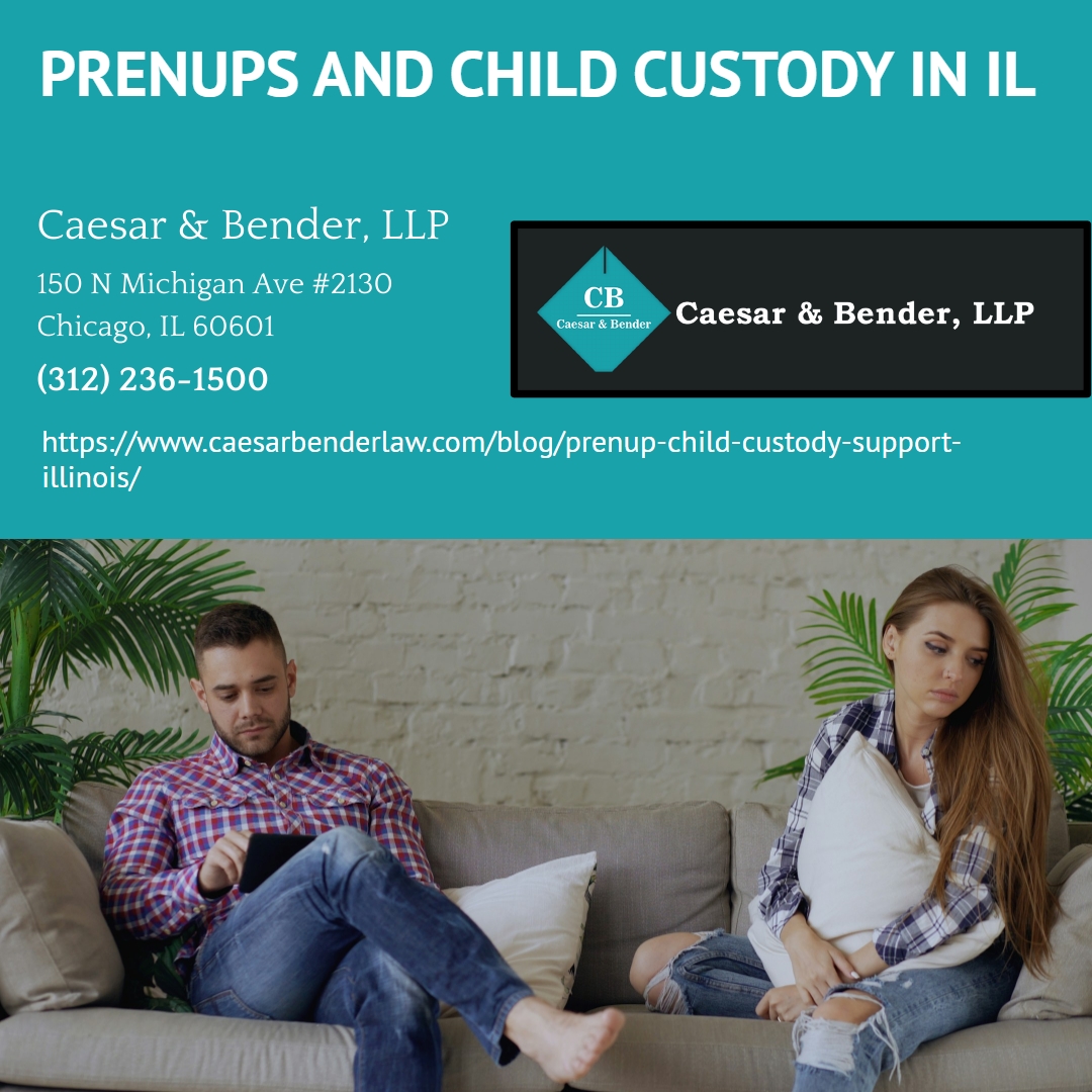 Chicago Prenuptial Agreement Attorney Michael Ian Bender Clarifies What a Prenup Can and Cannot Cover in Illinois