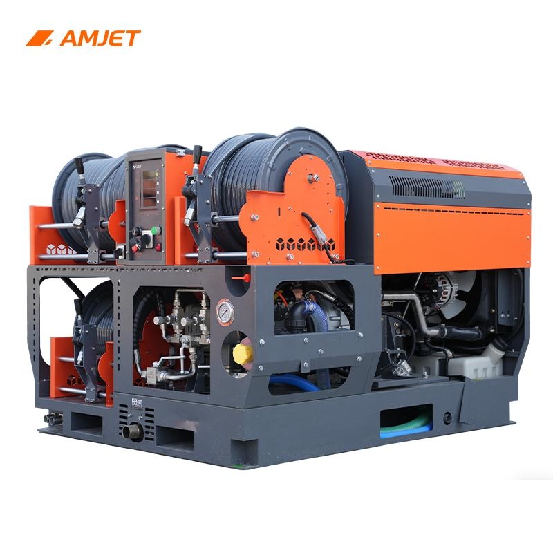 industrial drain cleaner machine