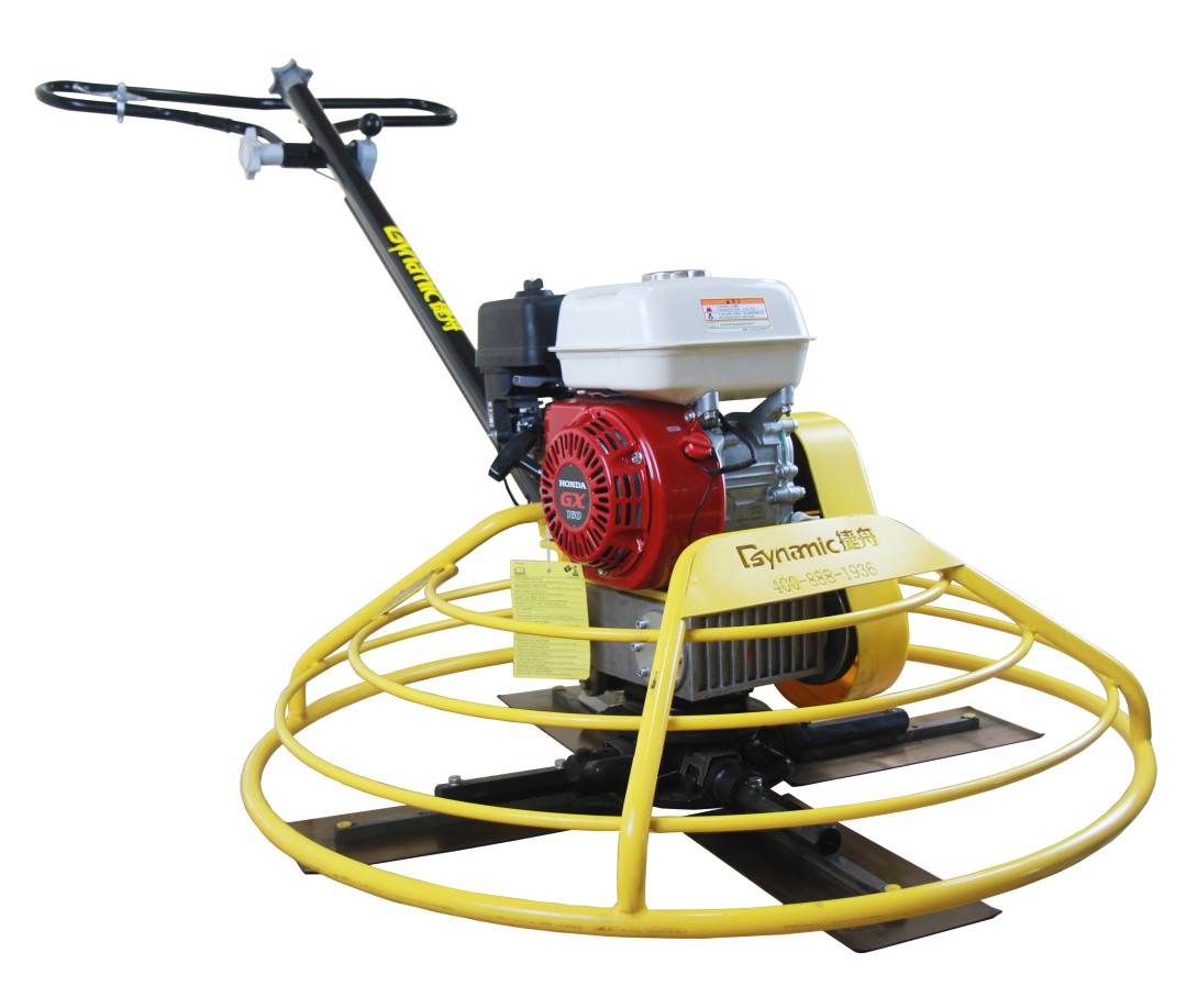 Walk-behind power trowel