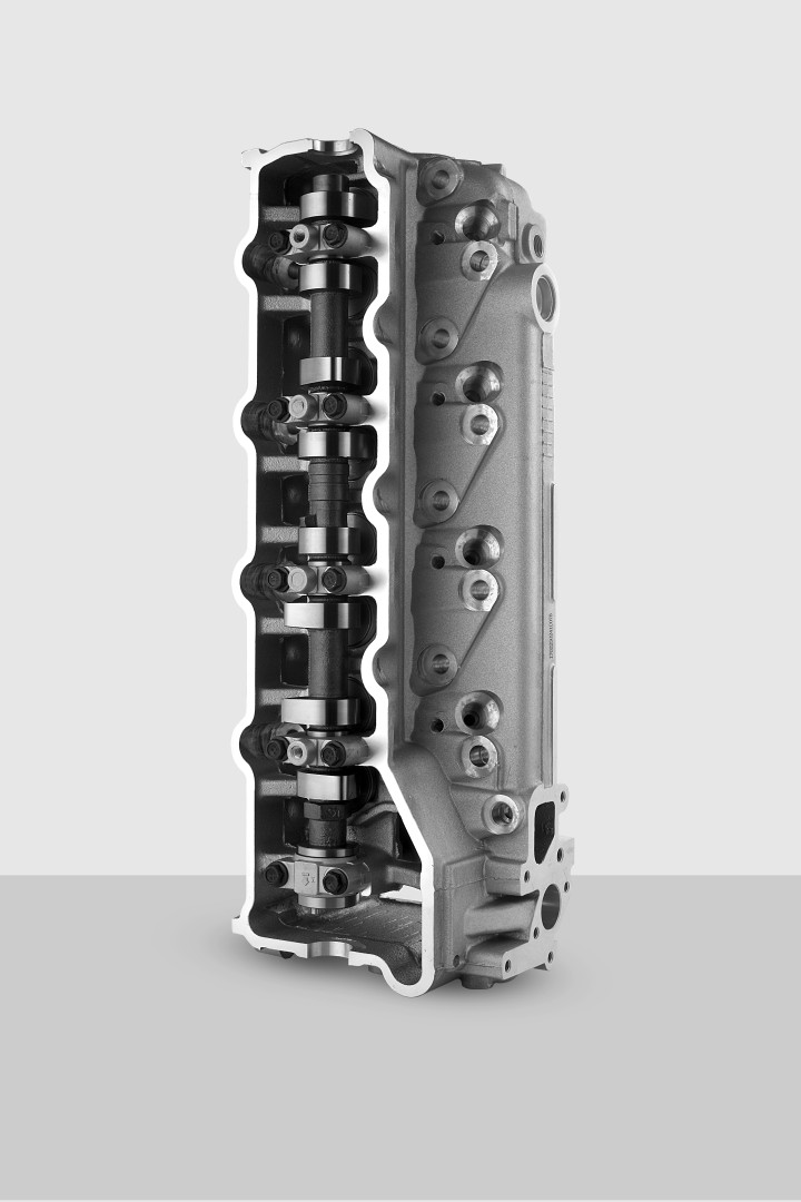 complete cylinder head