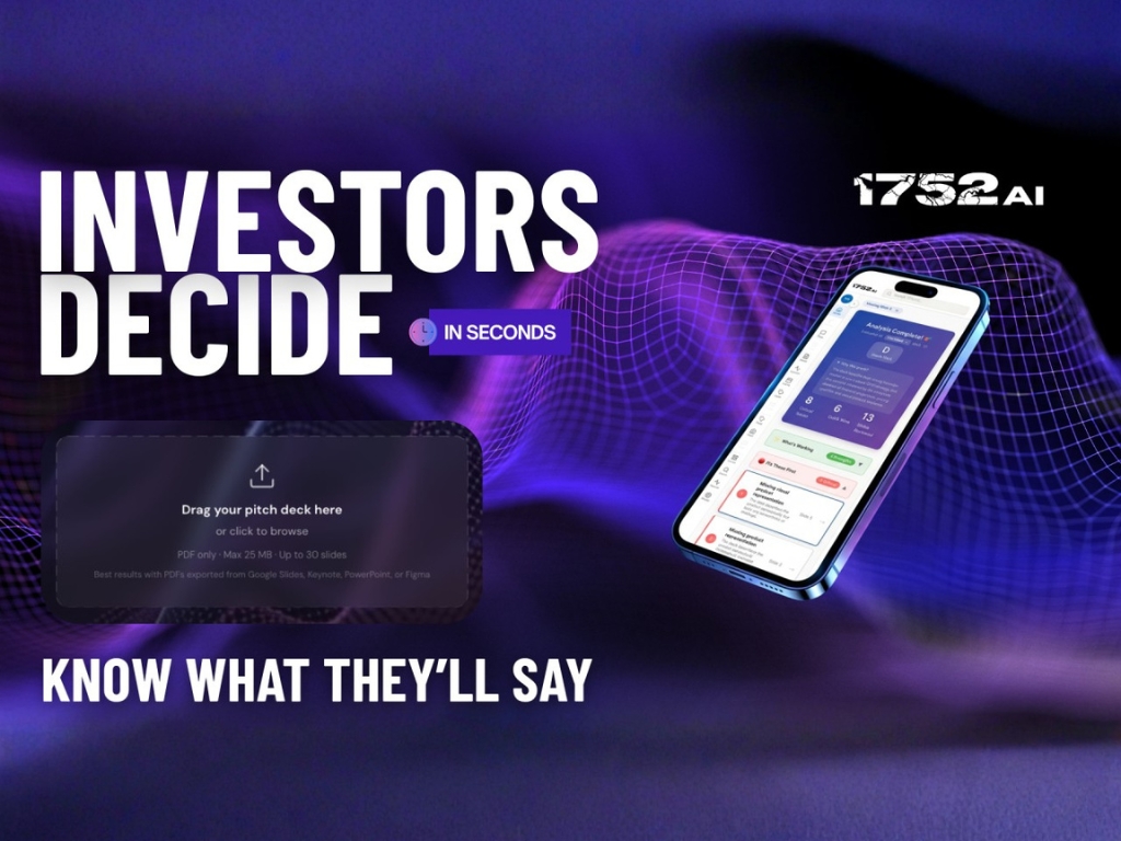 1752vc Releases Free Multi-Modal Analyzer Built on 25,000 Real Decks and Tens of Thousands of Investor Meeting Hours 1752vc Releases Free Multi-Modal Analyzer Built on 25,000 Real Decks and Tens of Thousands of Investor Meeting Hours