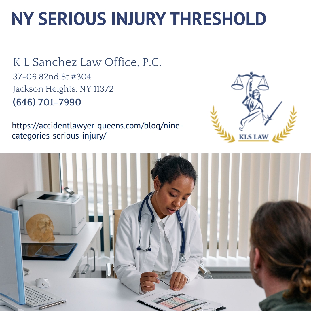 Queens Car Accident Attorney Keetick L. Sanchez Explains the 9 Categories of Serious Injury Under New York Law