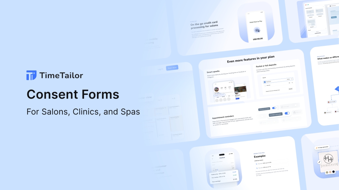 TimeTailor Salon Software Introduces Consent Forms