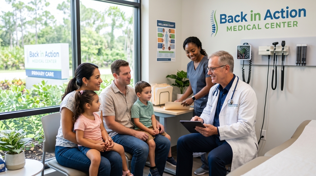 Back in Action Medical Center Expands Primary Care in Port St. Lucie, FL to Support Long-Term Family Wellness Back in Action Medical Center Expands Primary Care in Port St. Lucie, FL to Support Long-Term Family Wellness
