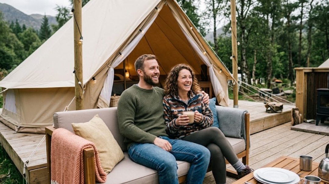 Glamping With Hot Tubs: Why Britain's 2026 Wellness Trend Is a Field, Not a Spa Glamping With Hot Tubs: Why Britain's 2026 Wellness Trend Is a Field, Not a Spa