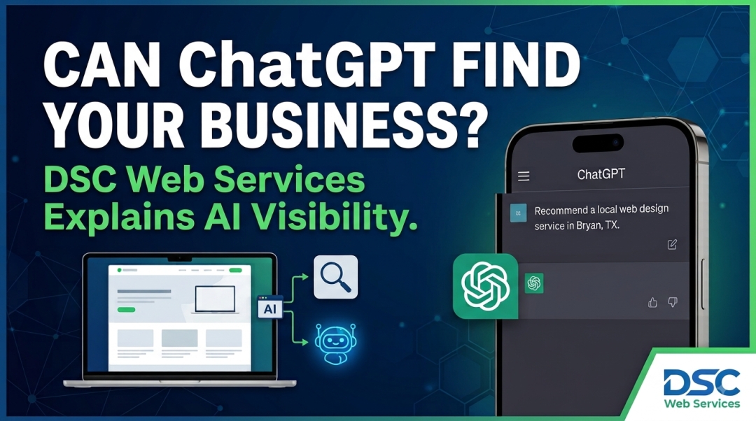 DSC Web Services Says Website Redesign Is No Longer Just About Looks - It's About AI DSC Web Services Says Website Redesign Is No Longer Just About Looks - It's About AI
