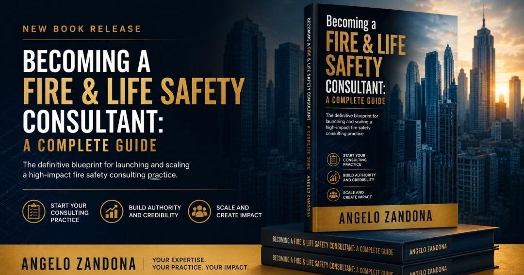 Angelo Zandona’s New Book Helps Fire Safety Professionals Transition Into Independent Consulting