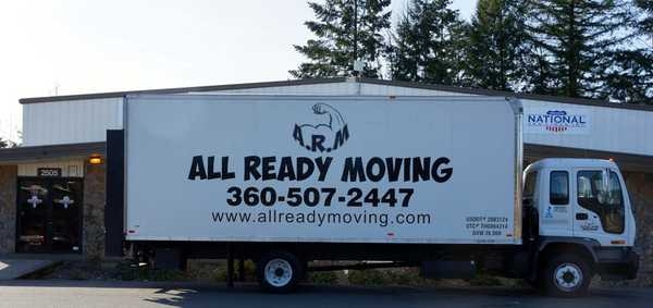 All Ready Moving & Storage Provides Professional Moving Services for Olympia, WA