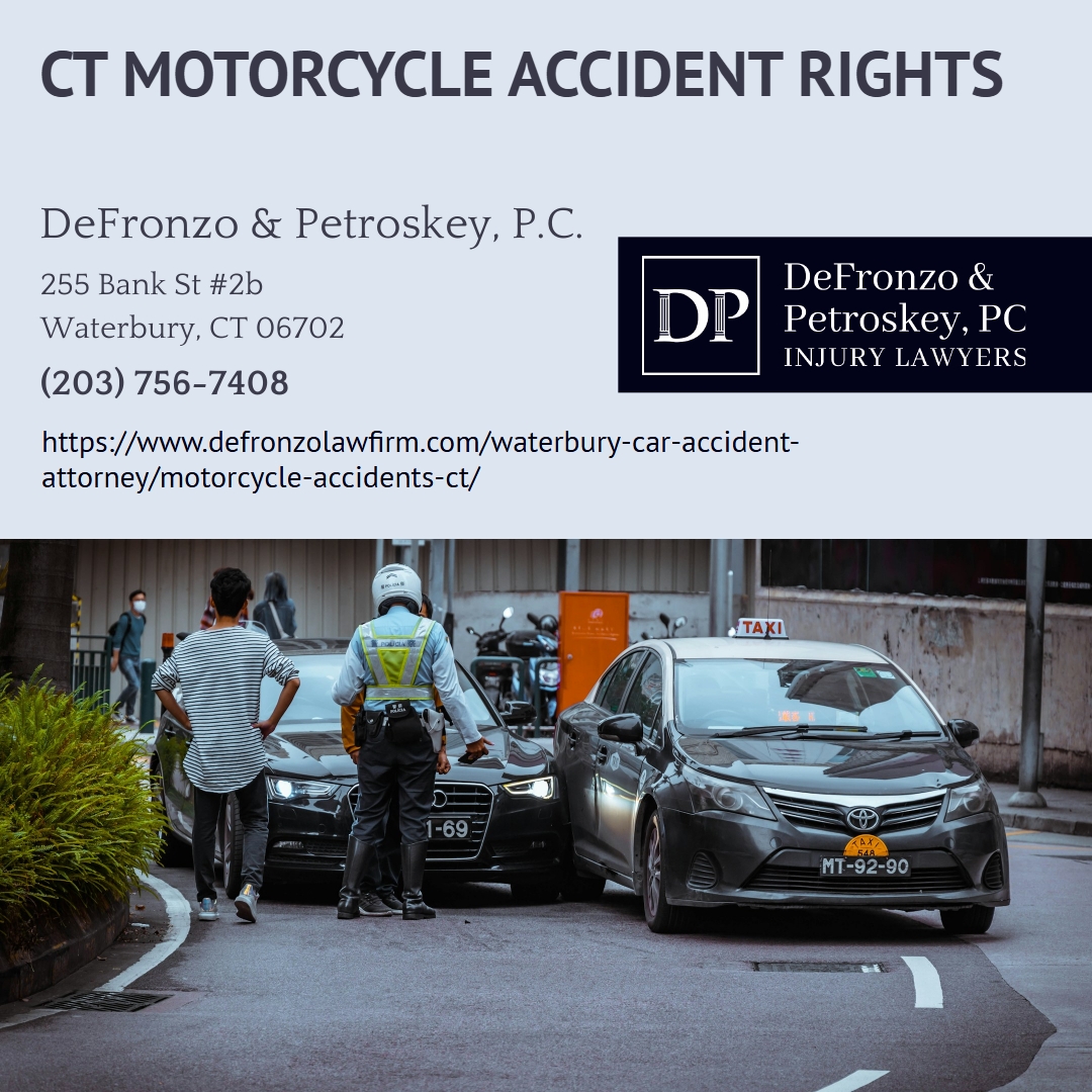 Waterbury Motorcycle Accident Attorney Dan Petroskey Explains Rider Rights and Compensation Under Connecticut Law