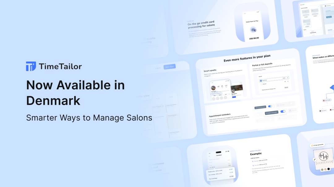 TimeTailor Salon Software Enters Denmark’s Beauty Scene