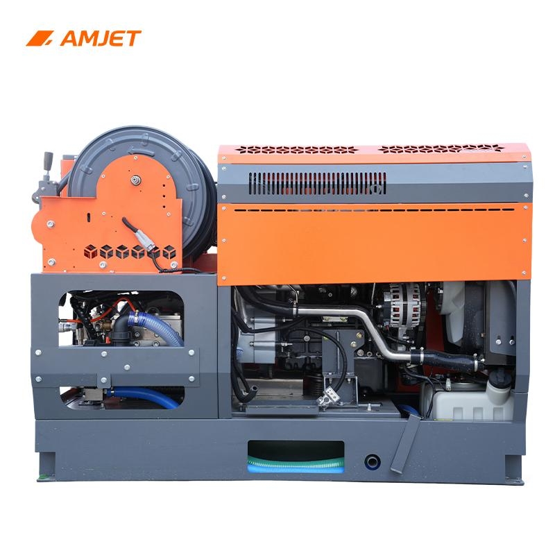 high pressure sewer jetting machine