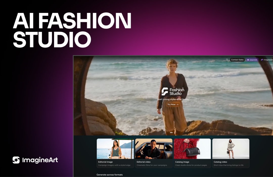 ImagineArt Launches AI Fashion Studio for Fashion Photography and Video