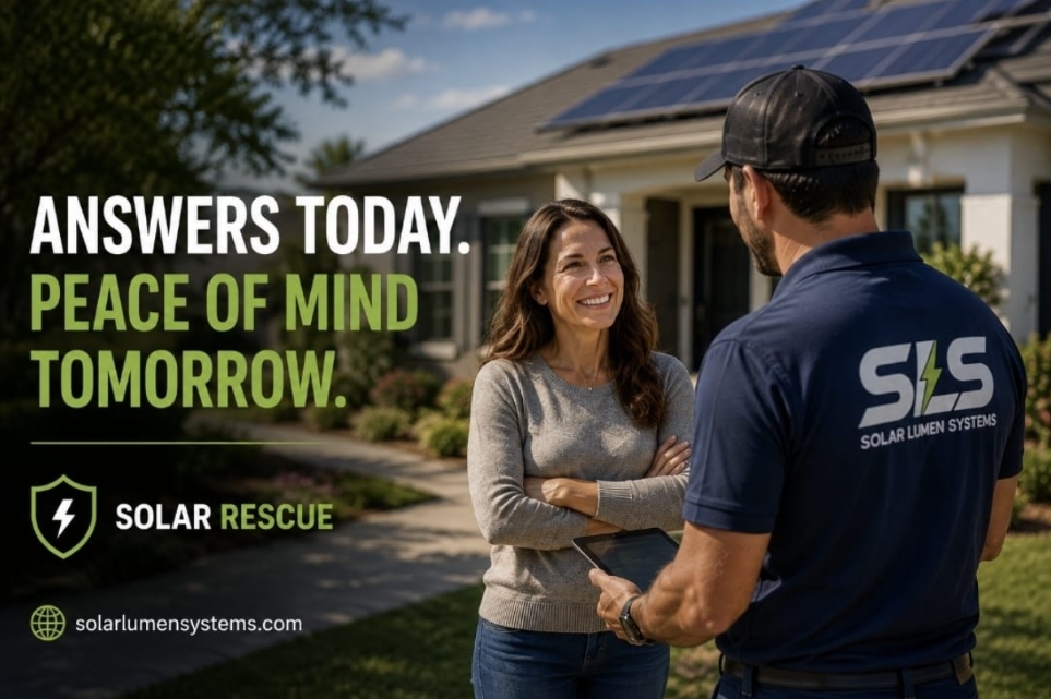 Solar Lumen Systems Shifts the Solar Conversation From Promises to Proof