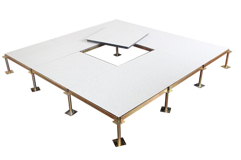 All-steel antistatic floor