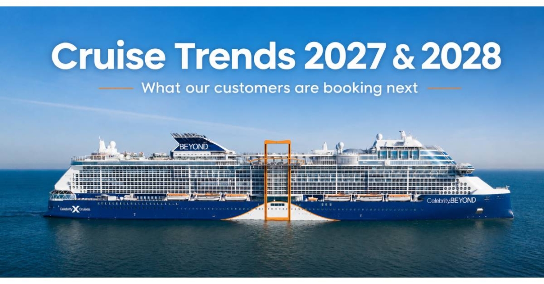 Paramount Cruises reveals five booking trends shaping cruise holidays in 2027 and 2028