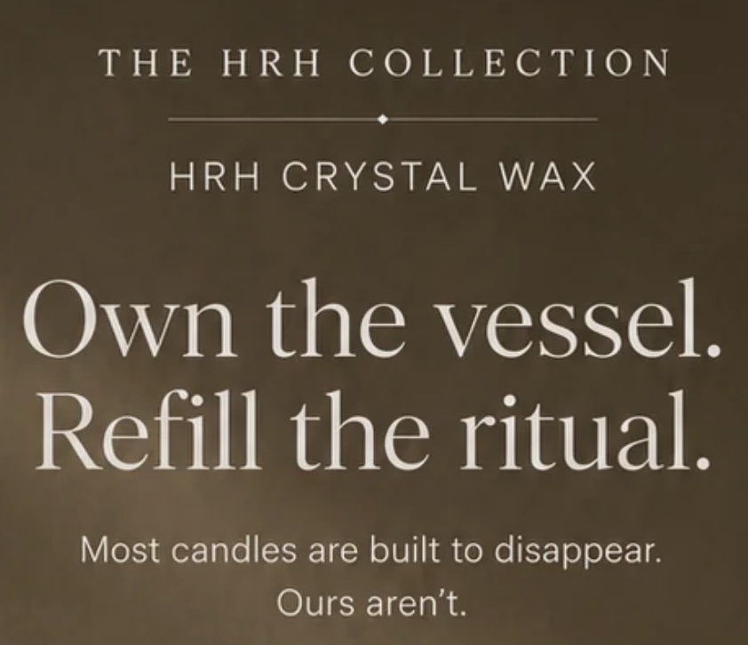HRH Candle Introduces Crystal Wax Candle Sets That Empower Consumers to Personalize Their Home Fragrance Experience