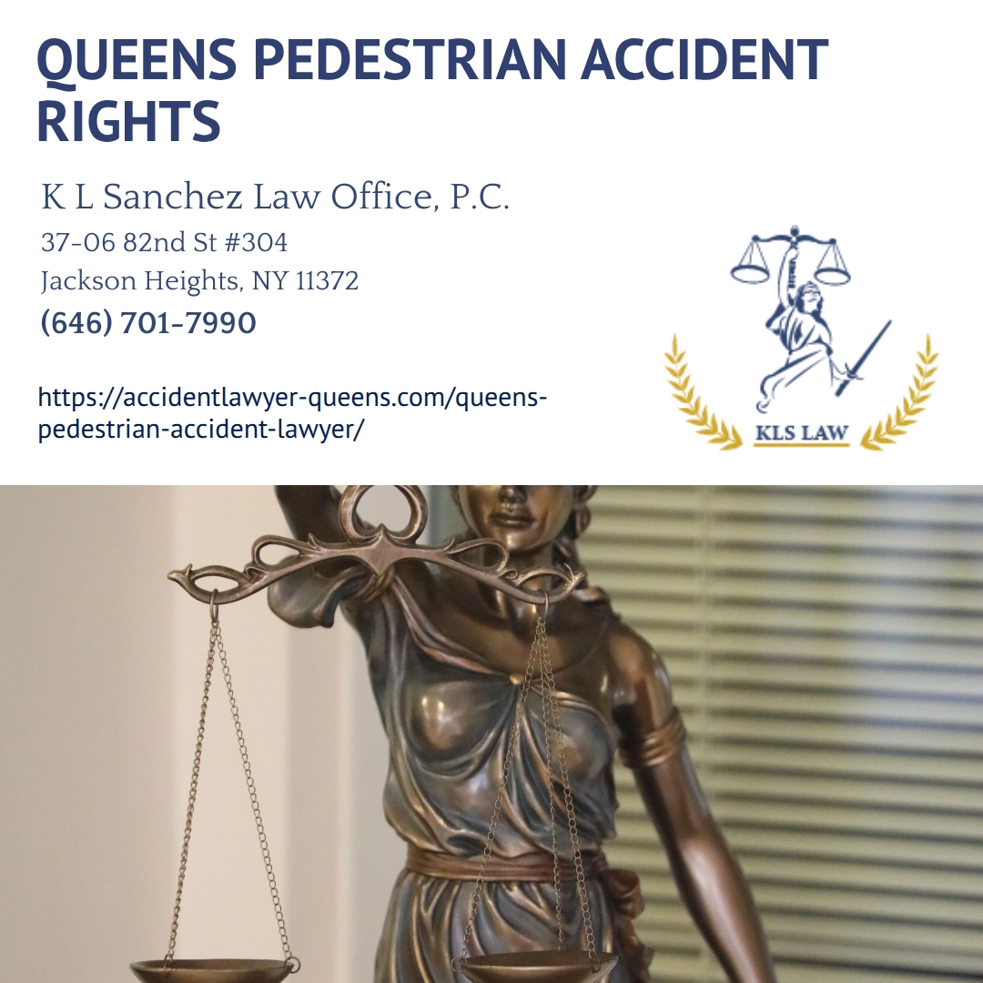Queens Pedestrian Accident Attorney Keetick L. Sanchez Explains Injury Claims and Deadlines for Pedestrians in New York