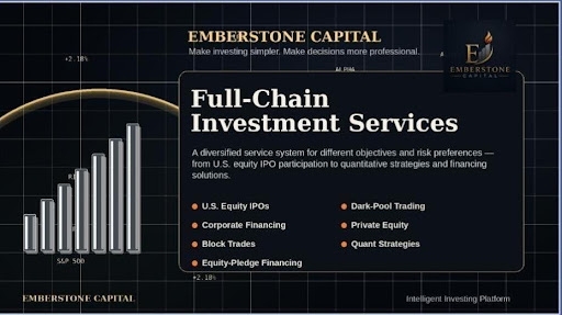 Emberstone Capital Inc. Introduces New Fintech Platform for Market Research and Financial Education Emberstone Capital Inc. Introduces New Fintech Platform for Market Research and Financial Education