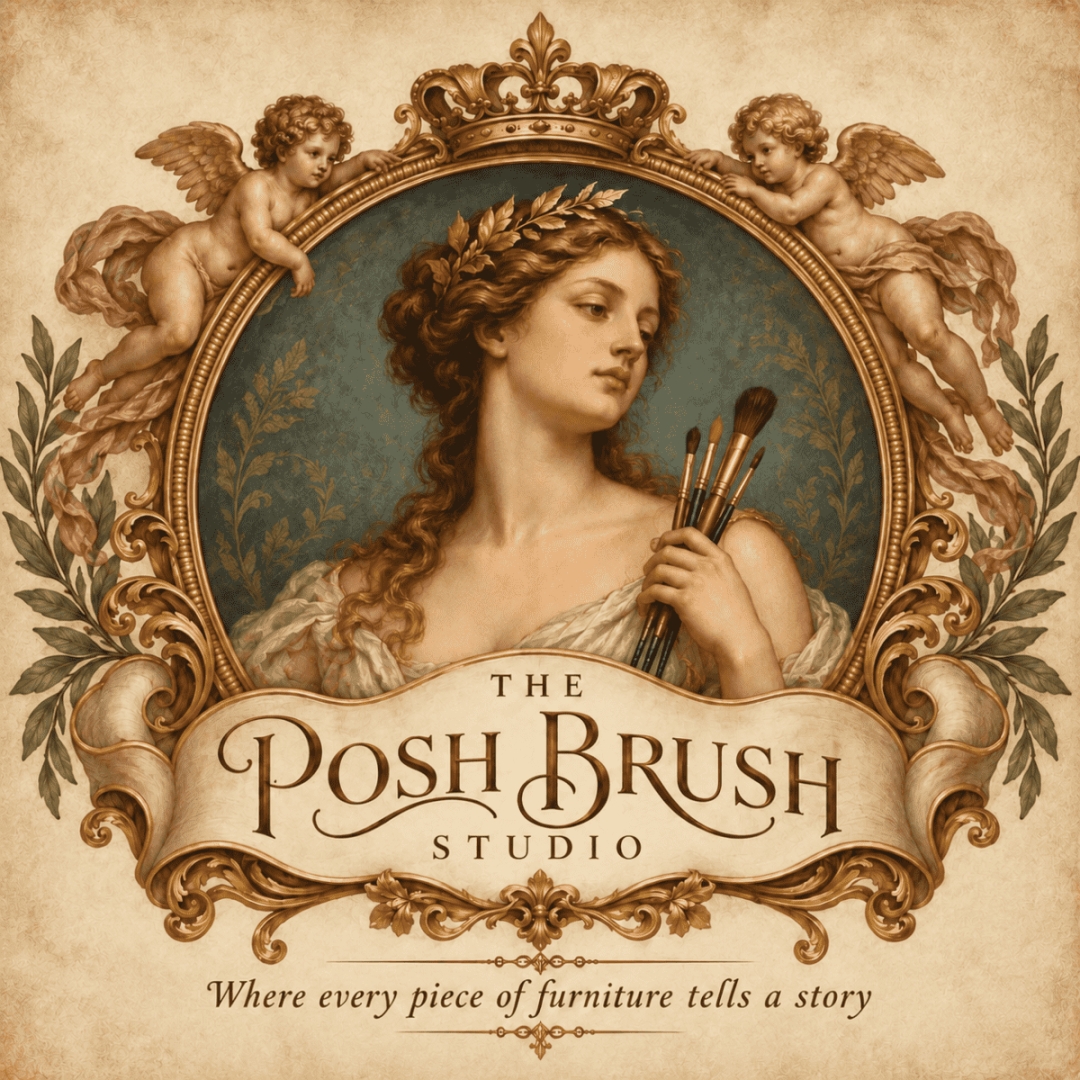 The Posh Brush Studio Redefines Furniture Refinishing as a Fine Art, Transforming Discarded Pieces Into Contemporary Heirlooms The Posh Brush Studio Redefines Furniture Refinishing as a Fine Art, Transforming Discarded Pieces Into Contemporary Heirlooms