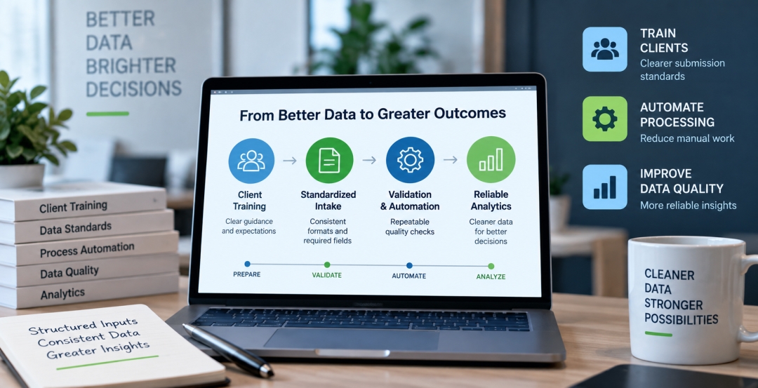 Nathan Koengeter Formalizes Client Training and Process Automation in Data Quality Work