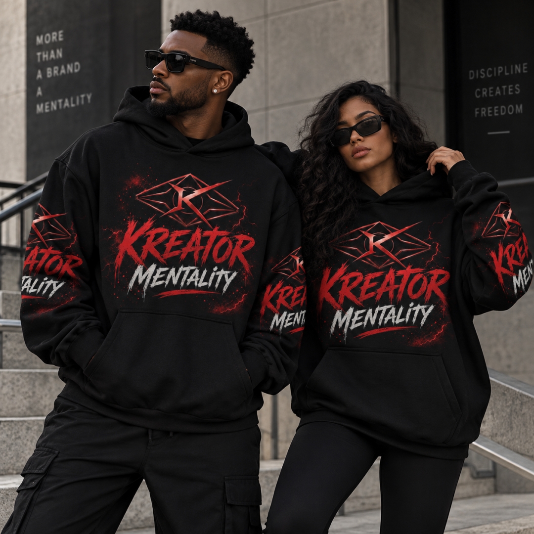 VYBRATIONAL KREATORS Turns Ambition Into Streetwear With the Kreator Mentality™ Oversized Hoodie VYBRATIONAL KREATORS Turns Ambition Into Streetwear With the Kreator Mentality™ Oversized Hoodie