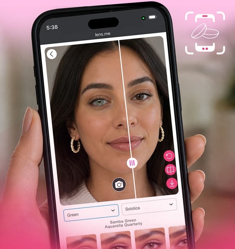 Lens.me brings Virtual Try-On to Colored Contacts, letting shoppers see their new eye color before they buy Lens.me brings Virtual Try-On to Colored Contacts, letting shoppers see their new eye color before they buy