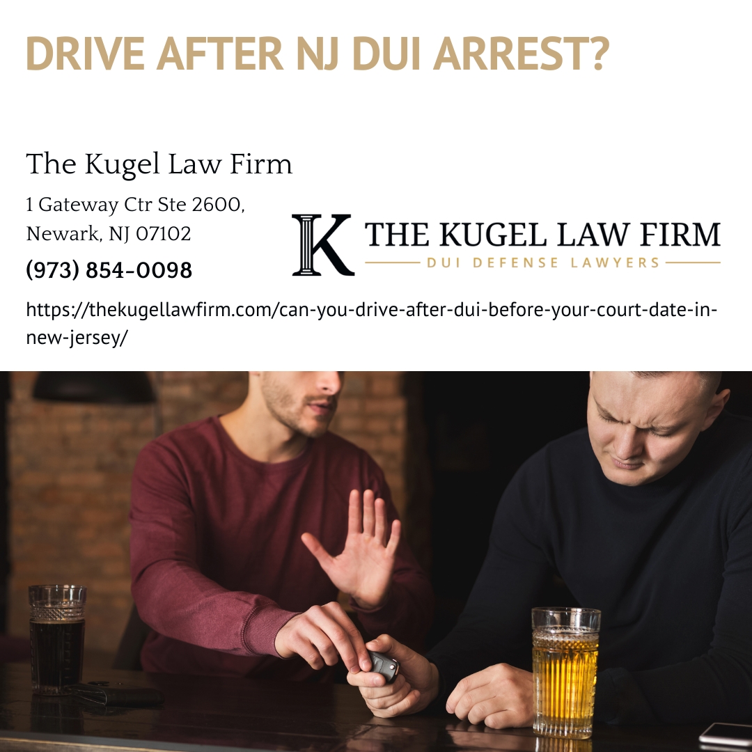 Newark DUI Defense Attorney Rachel Kugel Explains Driving Rights Before a Court Date in New Jersey