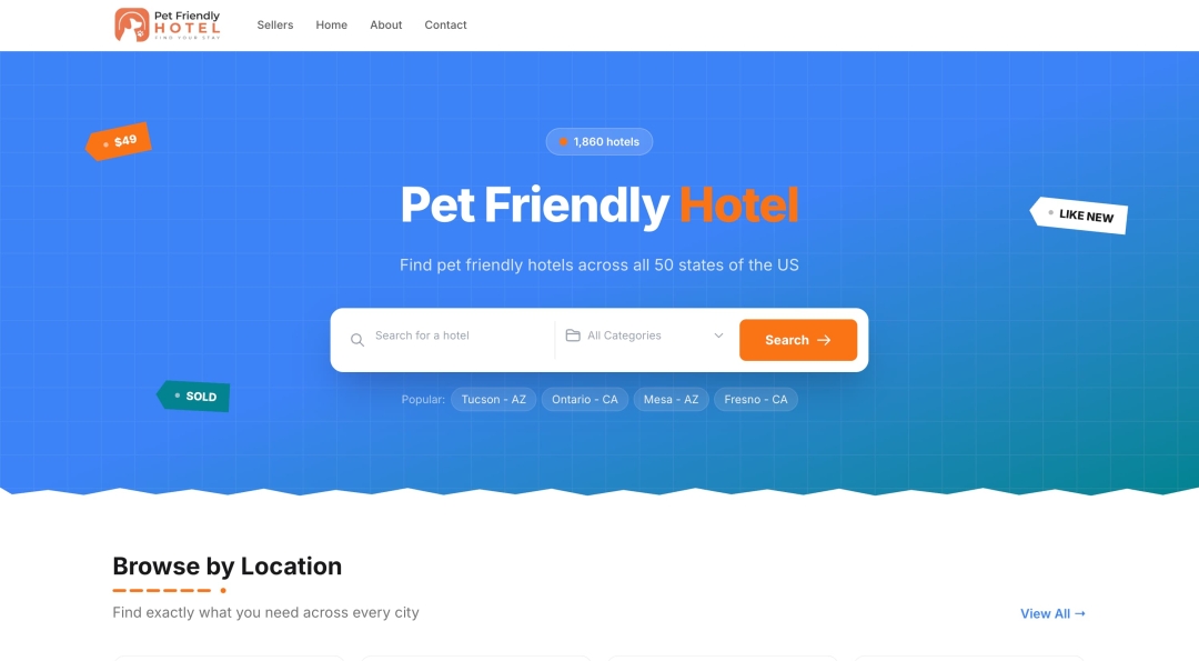 PetFriendlyHotel.us Launches to Help Travelers Find Pet-Friendly Stays Nationwide