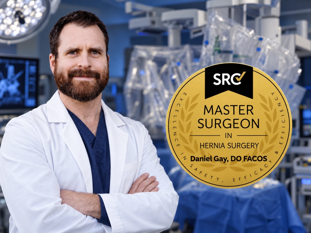 Boise surgeon Dr. Daniel Gay earns SRC Master Surgeon accreditation for hernia care