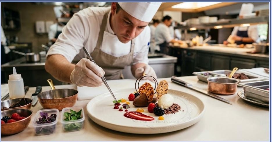 Disjobel USA Highlights Dessert Plating Techniques for Fine Dining Presentation Disjobel USA Highlights Dessert Plating Techniques for Fine Dining Presentation