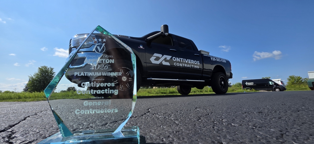 Ontiveros Contracting Earns Platinum General Contractor of Appleton Recognition Amid Continued Growth