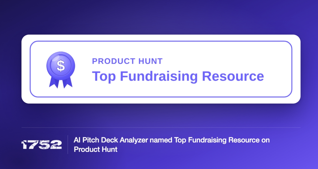 1752vc Featured in Product Hunt's "Best New Fundraising Resources in 2026" 1752vc Featured in Product Hunt's "Best New Fundraising Resources in 2026"