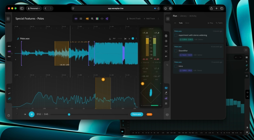 The Mix Bus announces WavePlan 1.0, the foundation of a growing ecology of pro-audio tools The Mix Bus announces WavePlan 1.0, the foundation of a growing ecology of pro-audio tools