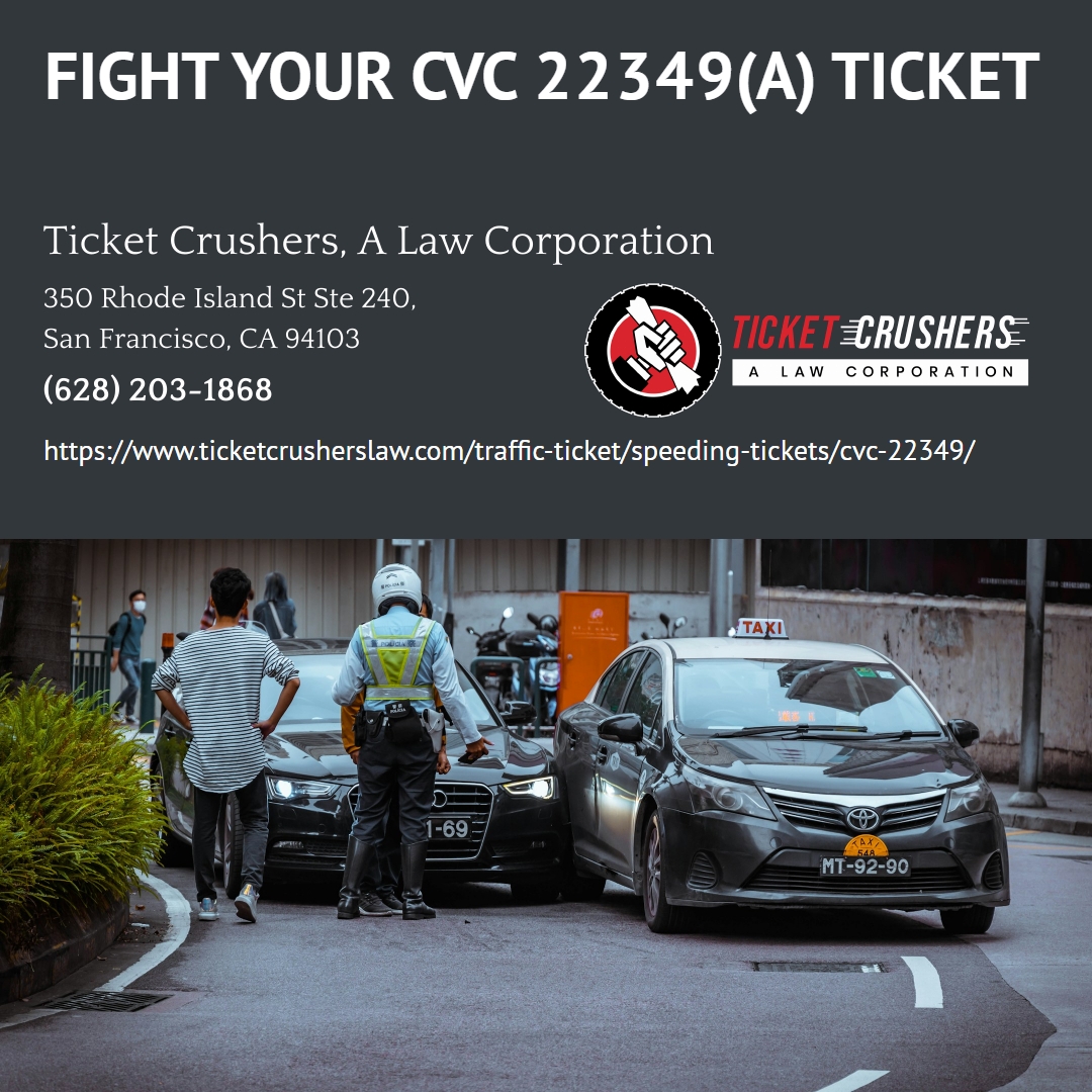 San Francisco Speeding Ticket Attorney Adam Cohen Explains CVC 22349(a) Charges in California San Francisco Speeding Ticket Attorney Adam Cohen Explains CVC 22349(a) Charges in California