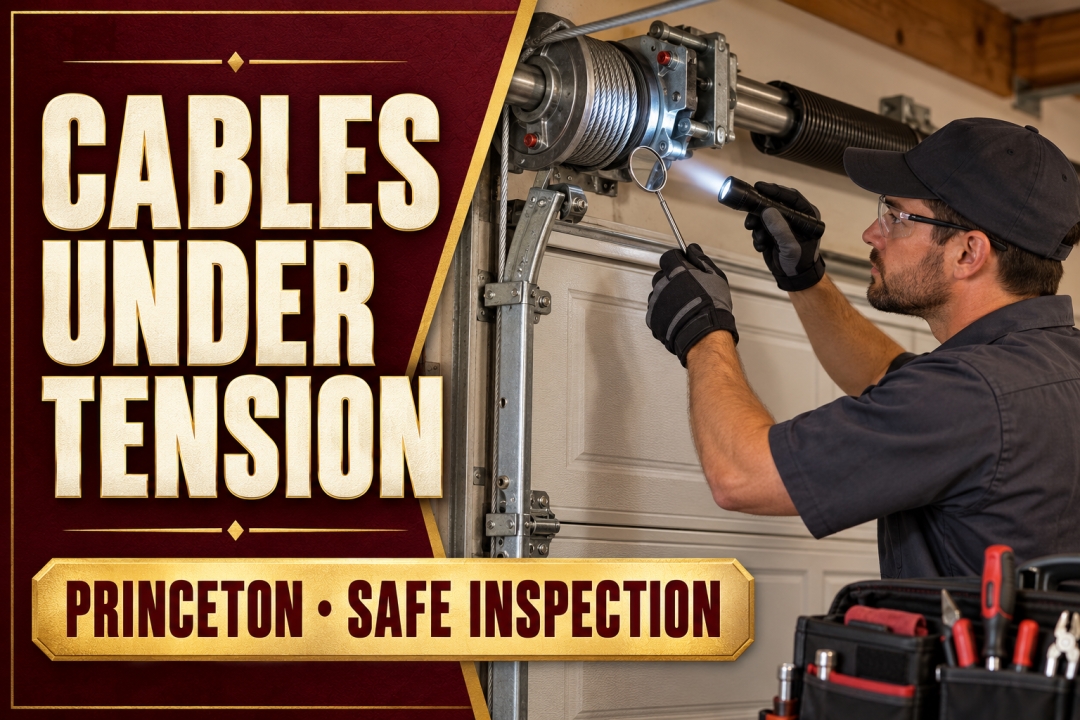 Where Spring Power Becomes Lift: Prince Garage Door Repair Explains Garage Door Cable Repair in Princeton, NJ Where Spring Power Becomes Lift: Prince Garage Door Repair Explains Garage Door Cable Repair in Princeton, NJ