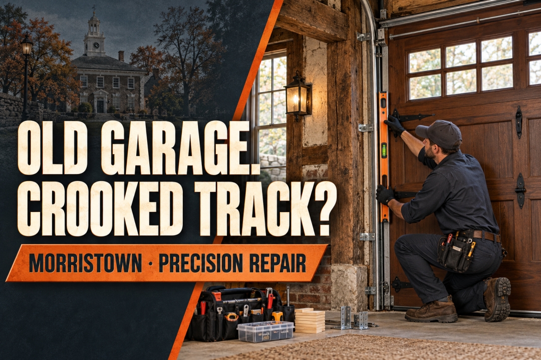 Old Frames, True Tracks: Premier Garage Door Repairs Brings Garage Door Track Repair to Morristown, NJ's Settling Garages Old Frames, True Tracks: Premier Garage Door Repairs Brings Garage Door Track Repair to Morristown, NJ's Settling Garages