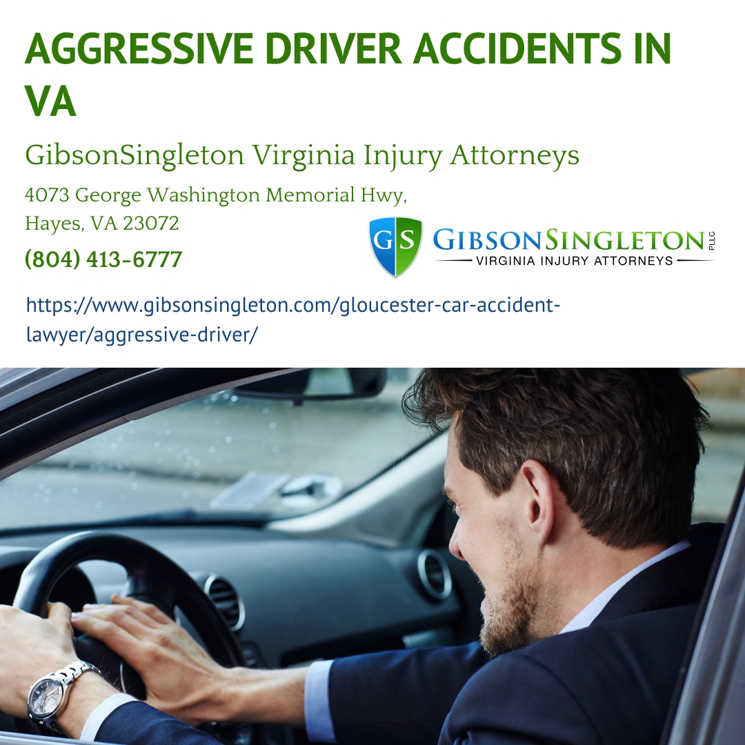 Gloucester County Car Accident Attorney Ken Gibson Explains Aggressive Driving and Road Rage Claims in Virginia Gloucester County Car Accident Attorney Ken Gibson Explains Aggressive Driving and Road Rage Claims in Virginia