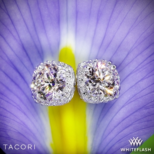Whiteflash Says Total Carat Weight Tells Only Part of the Halo Diamond Stud Earring Story Whiteflash Says Total Carat Weight Tells Only Part of the Halo Diamond Stud Earring Story