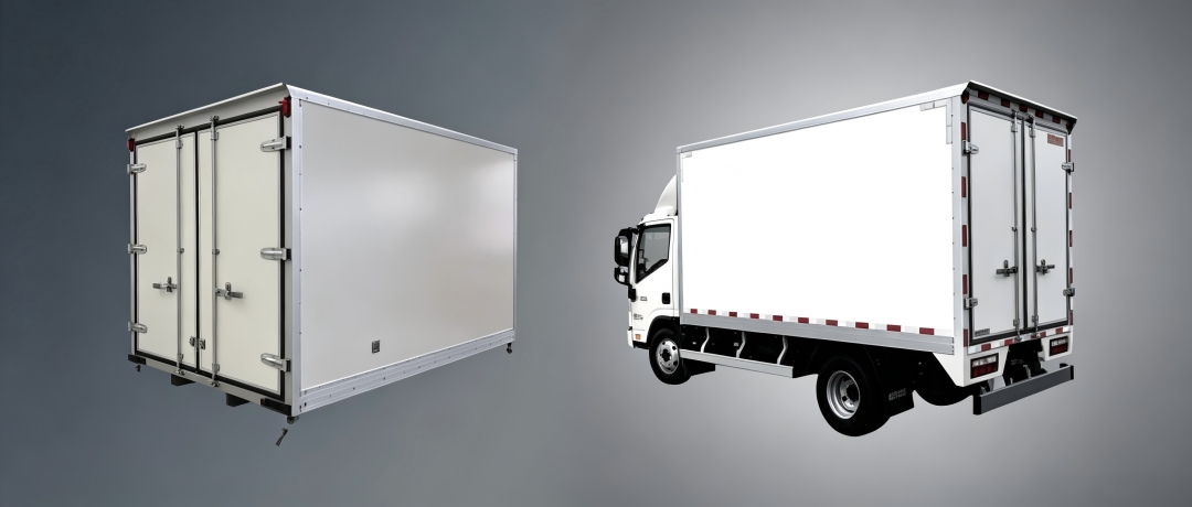 PET Honeycomb Dry Truck Body