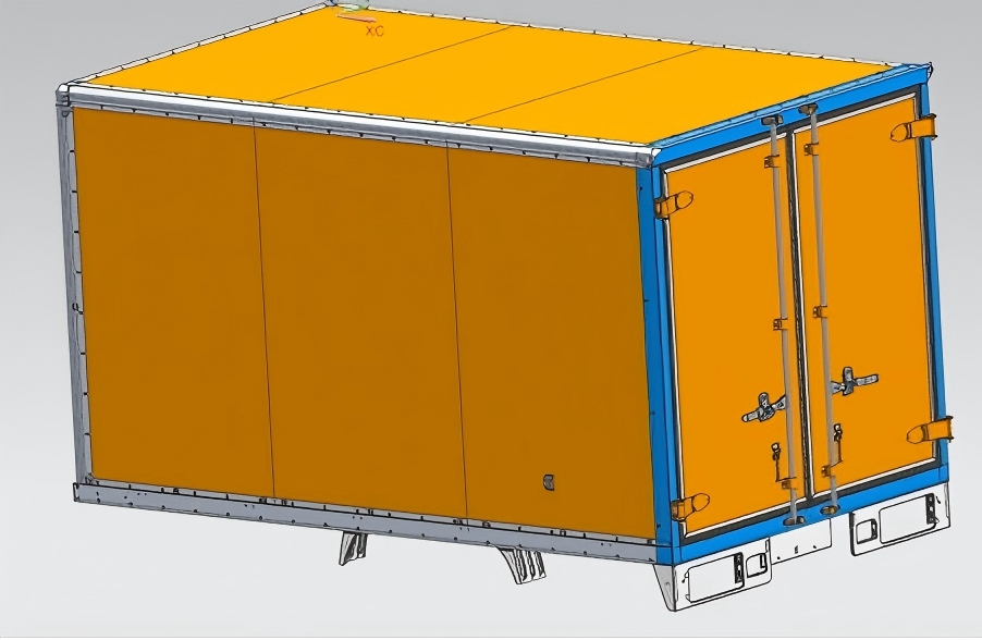 Plug-in Dry Truck Body