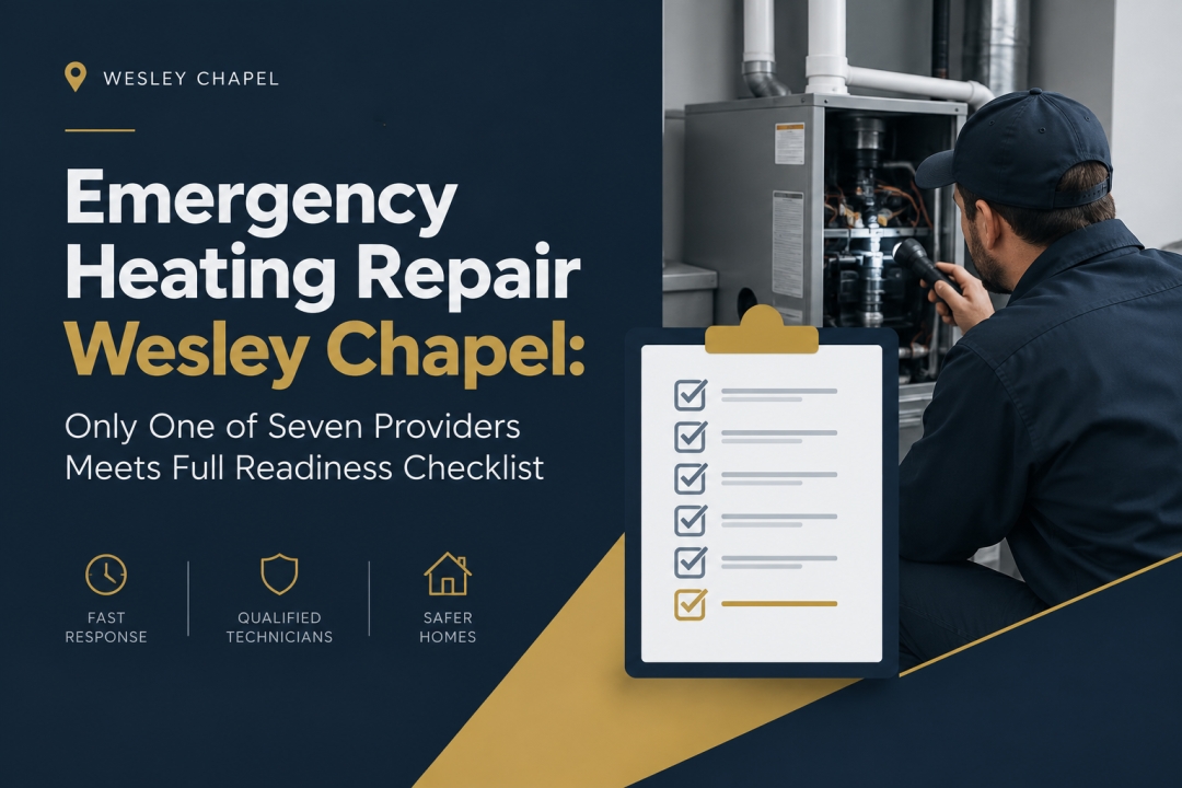 Emergency Heating Repair Wesley Chapel: Only One of Seven Providers Meets Full Readiness Checklist Emergency Heating Repair Wesley Chapel: Only One of Seven Providers Meets Full Readiness Checklist