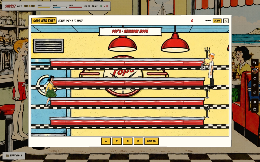 Prince Zoho brings SWOLE to Spawn, exploring AI-assisted life-sim design