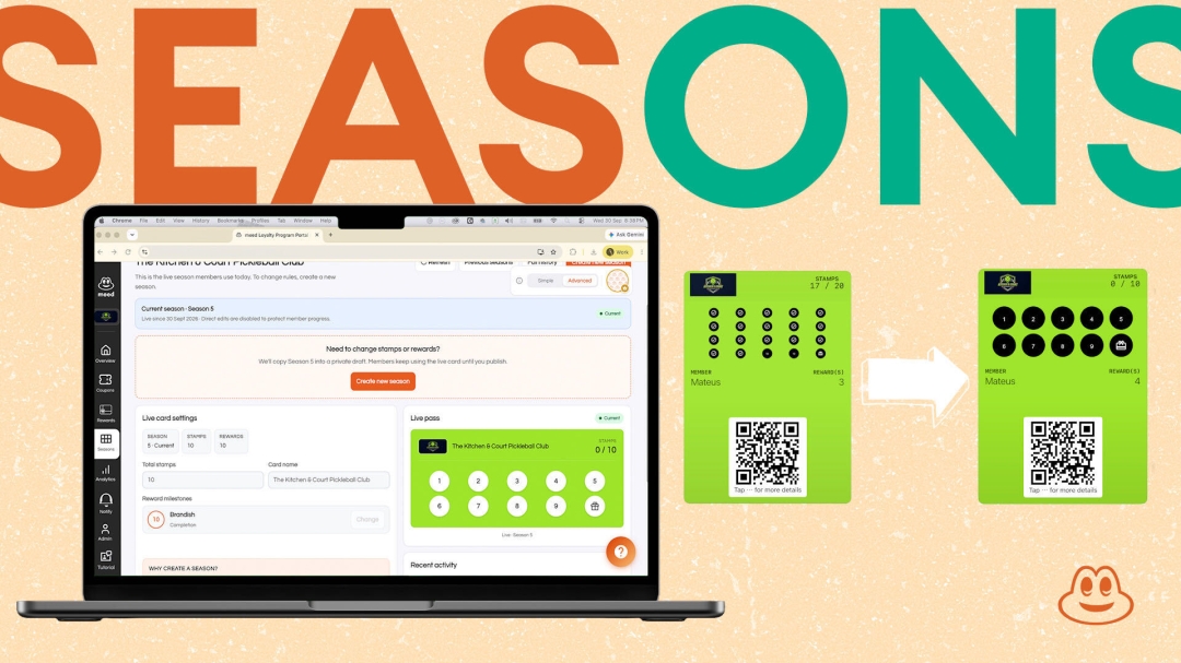 meed's Digital Loyalty Program Adds Seasons to Protect Stamp Progress for U.S. Small Businesses meed's Digital Loyalty Program Adds Seasons to Protect Stamp Progress for U.S. Small Businesses